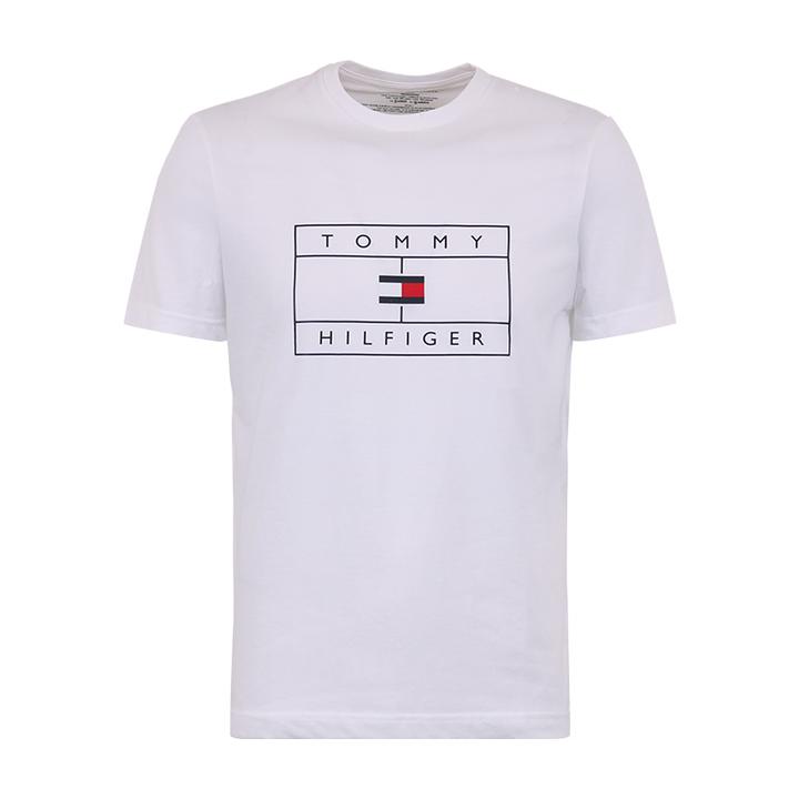 TOMMY HILFIGER汤米希尔费格男士时尚字母夏新款短袖T恤潮流半袖