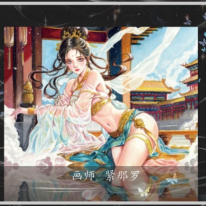 咪酱-|《华梦引》手绘系列周边盲盒（代拆不退）潮玩收藏