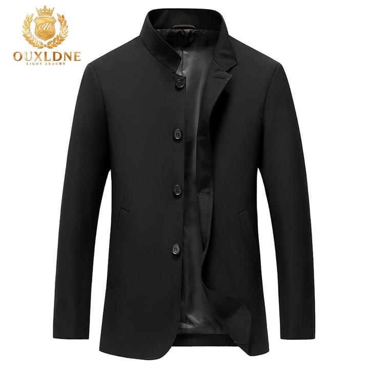 OUXLDNE中华立领秋冬男士外套休闲男士夹克外套爆款冬季新款