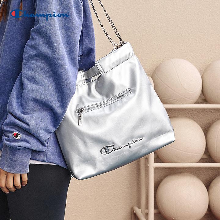 Champion双肩包女2025秋季新款斜挎包大容量通勤背包