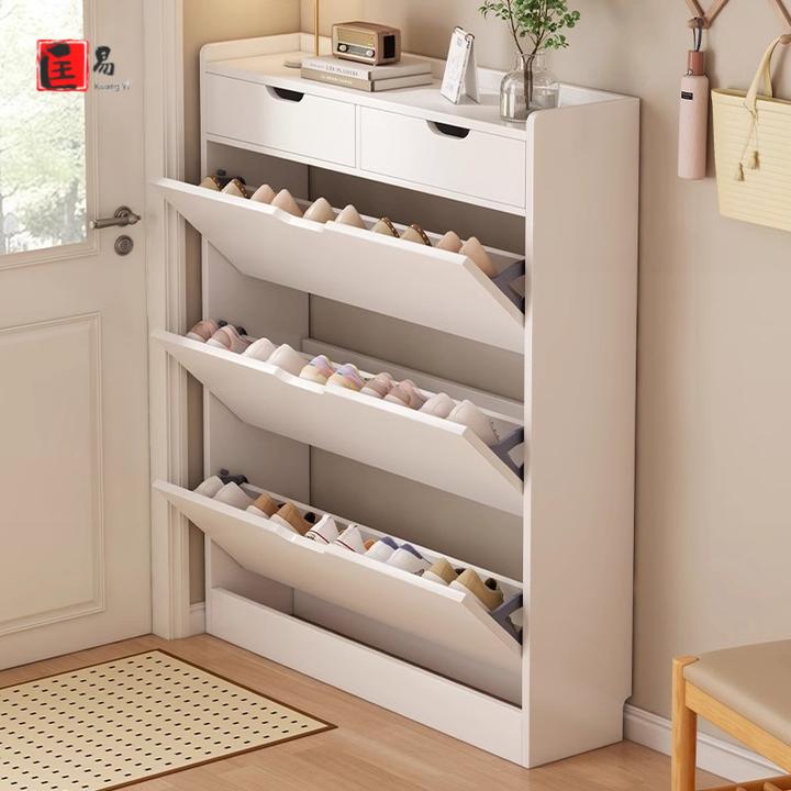 超薄翻斗鞋柜家用门口新款爆款室内入户玄关柜小户型简易鞋架厂家
