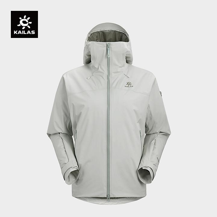 KAILAS凯乐石博格达PLUS冲锋衣户外防风防水保暖棉服女 KG2441231