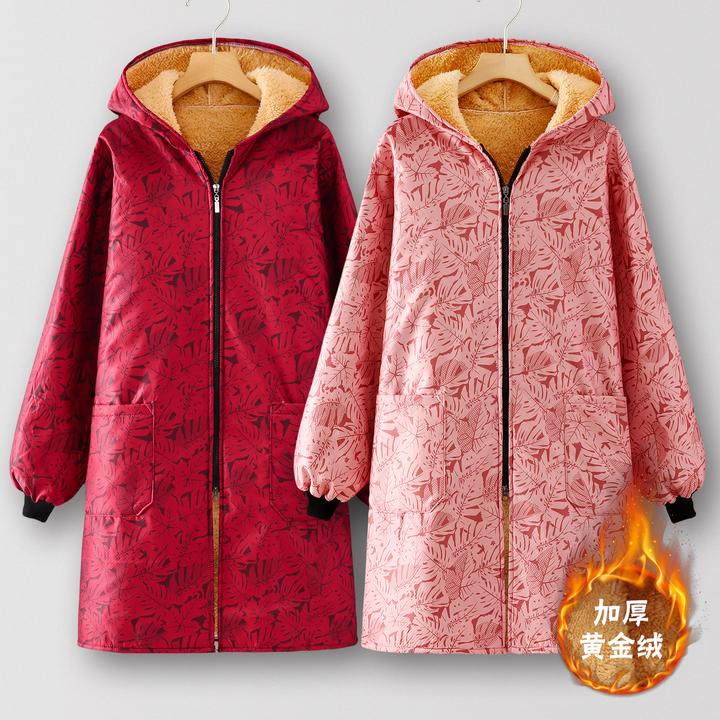 劳保围裙厨房家用农村工作服罩衣女新款加绒加厚上班专用防水防油