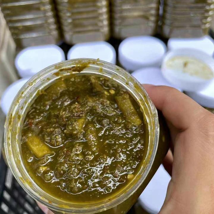 云南风味特色下饭咸菜之建水特产羊乃菜酸辣口味正宗老建水味道