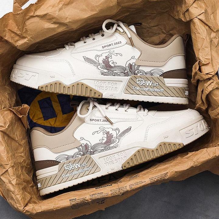 俞兆林男鞋2025新款小众小白鞋夏季透气蒲田爆款运动百搭休闲板鞋