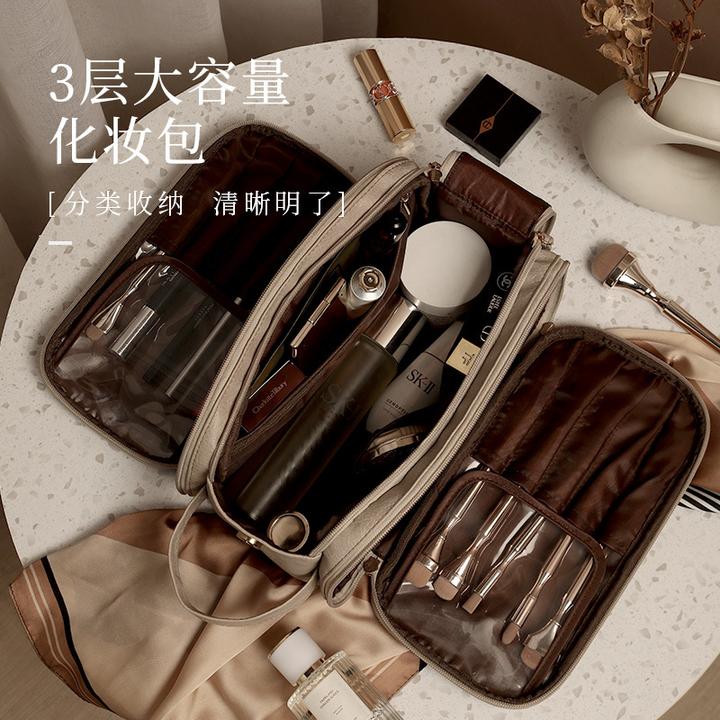 乐活旅行化妆包收纳洗漱袋防水外出大容量女新款网红新款化妆包