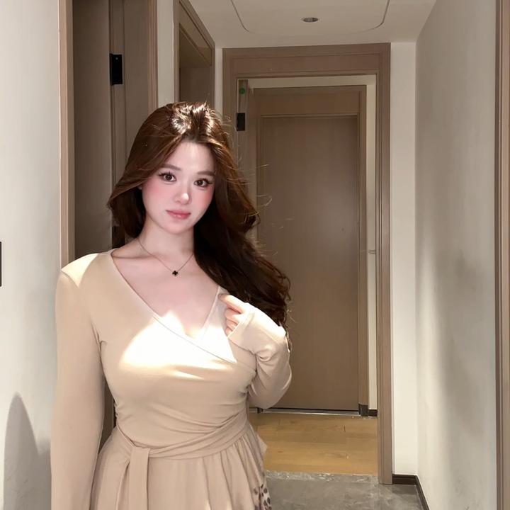 胖mm纯欲风气质v领长袖上衣豹纹半身裙秋季法式复古高级感a裙套装