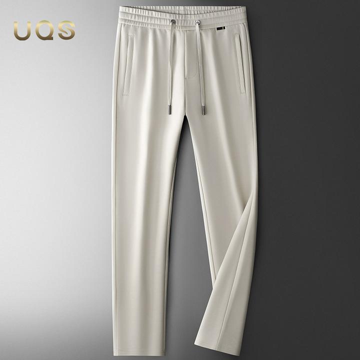 秋冬高端品质男士松紧腰休闲裤简约时尚轻奢百搭日常运动大码卫裤