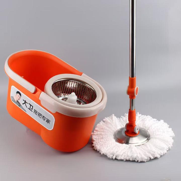 大卫拓扑正品旋转拖把桶Q5双驱动拖布桶免手洗墩布地拖花篮可拆卸
