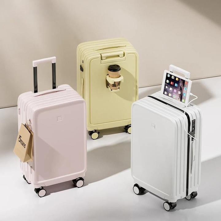 法国正品行李箱多功能高颜值加厚骑行旅行箱结实耐用拉杆密码箱