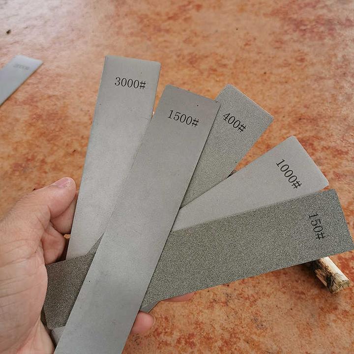 满砂金刚石油石磨刀石金刚砂合金钻石磨刀神器金刚砂长方形磨片