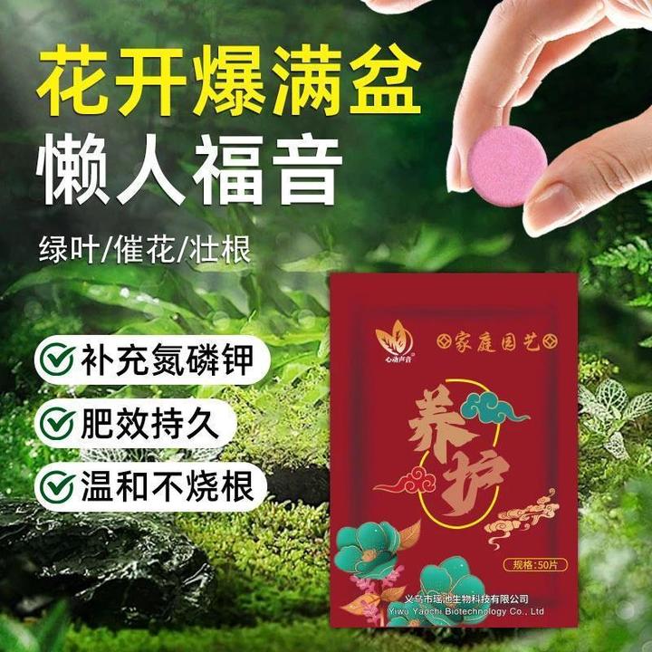家庭通用型植物营养缓释片肥料氮磷钾种花养花肥果蔬盆栽花卉