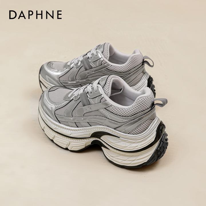 Daphne/达芙妮达芙妮老爹女2025秋季新款时尚小个子女鞋增高秋季