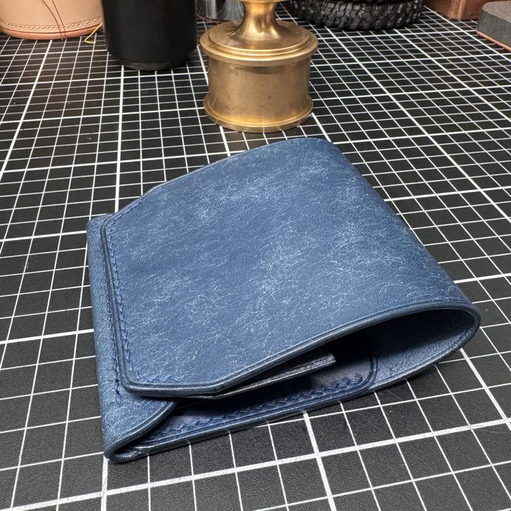 纯手工制作简易短钱夹