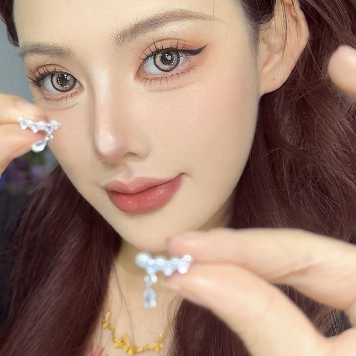 合金耳饰 珠珠爆闪轻奢简约优雅小众设计高级感满满精致时尚百搭