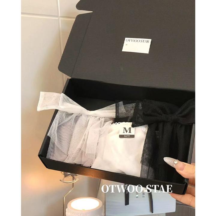 OTWOO STAR纾适  【蝴蝶千金】定制版女内裤礼盒装女