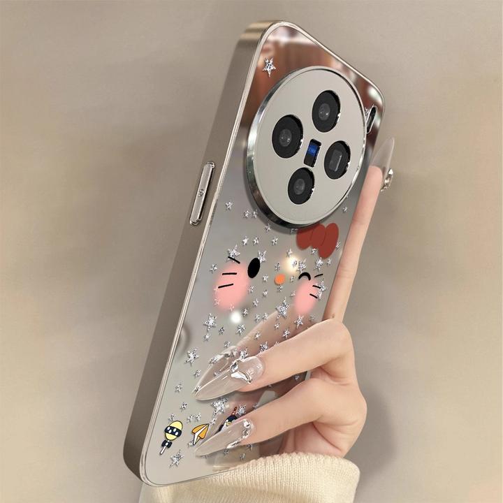 闪光kt猫适用vivox300新款手机壳女生可爱x300pro高级感全包防摔