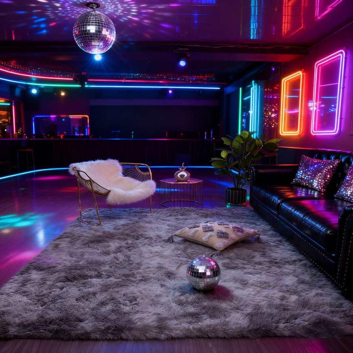 地毯卧室冬天长绒毛厚毛毯地垫客厅2026新款高级感房间冬季床边毯