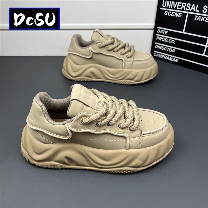 【香港DcSU&Shoes官方正品】2025秋季新款厚底运动休闲鞋增高老爹鞋