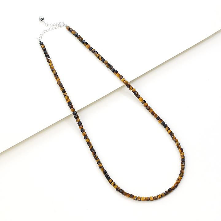 [朋克甜心]虎眼石项链（40+5）46745