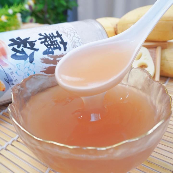 正宗刀削纯藕粉 精选大藕 古法手工原味早餐冲饮代餐纯正 500g/罐