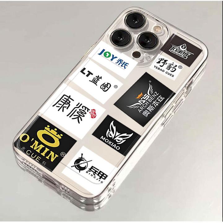 台球标签适用iphone17promax16手机壳15苹果13透明12华为vivo小米