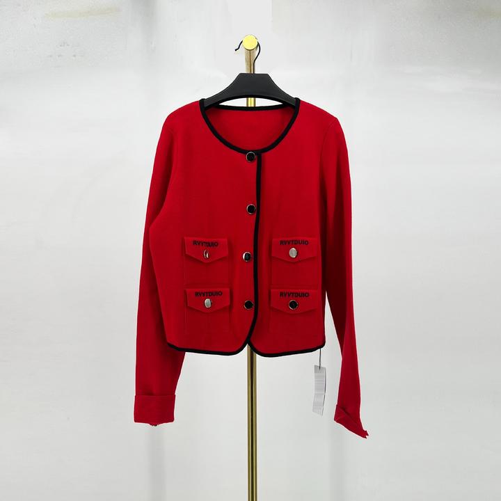 台湾品牌女装高端秋冬新款外套 伽0258D