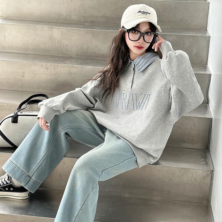 女童春装套装2025新款洋气时髦儿童卫衣两件套春秋季网红大童女装