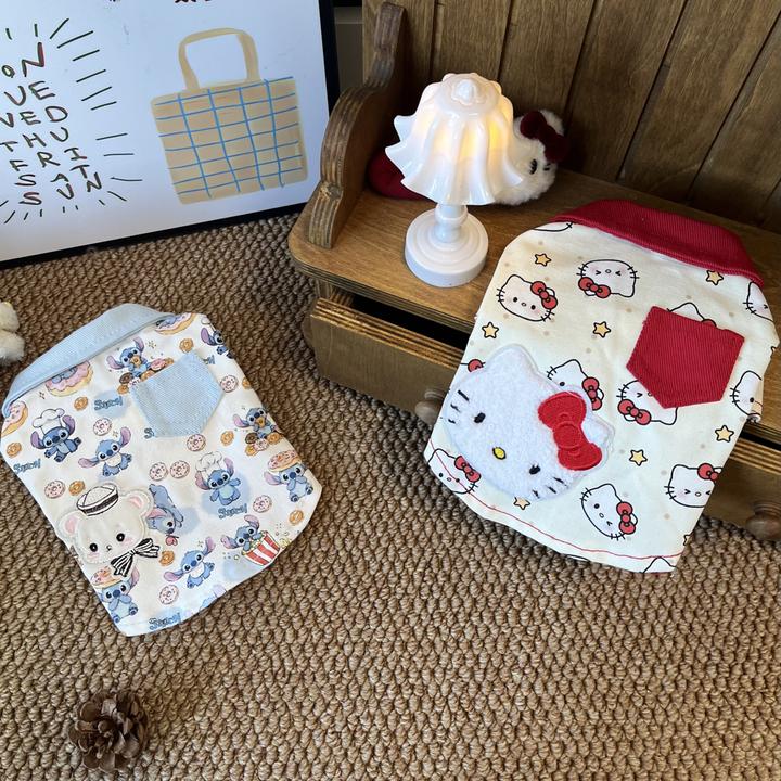 可爱卡通印花宠物狗狗猫咪早秋外套