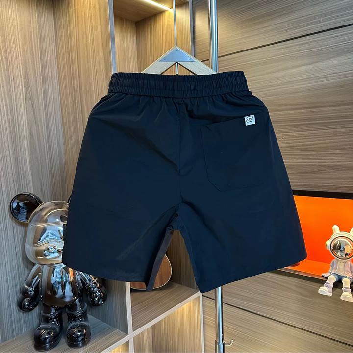 298夏季男士新款时尚速干打孔透气休闲短裤