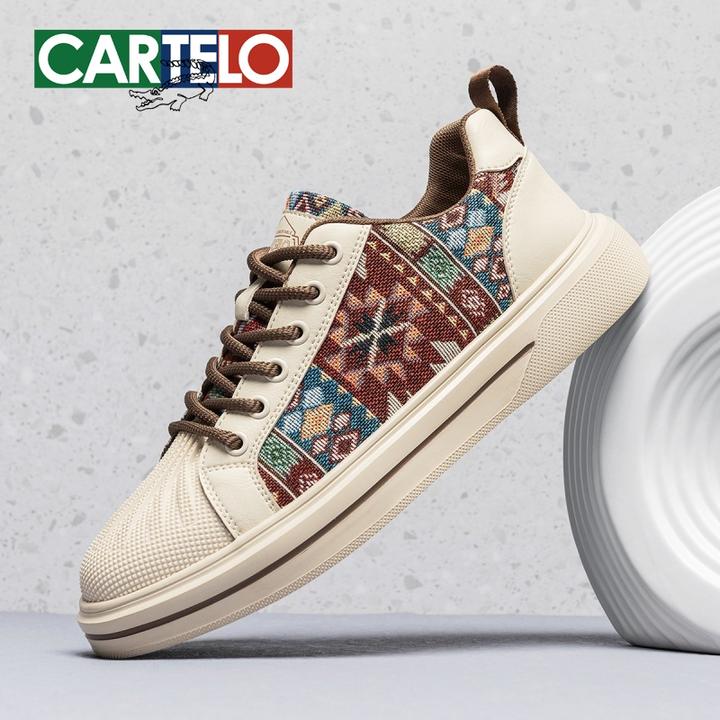 卡帝乐鳄鱼夏季男鞋一脚蹬男士休闲板鞋国潮透气不臭脚运动帆布鞋