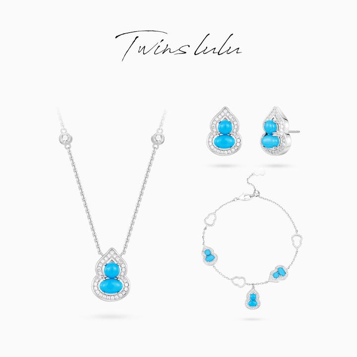 TWINS LULU 镀K金 轻奢小众百搭高级感葫芦项链TSJ8014