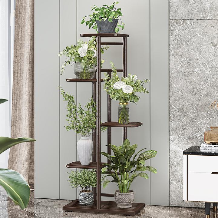 花架子客厅落地式家用阳台置物架室内绿萝盆栽花盆架植物摆放层架