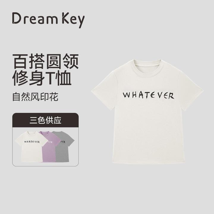 DK运动休闲短袖美高街式t恤女健身衣户外运动上衣夏季薄款3323