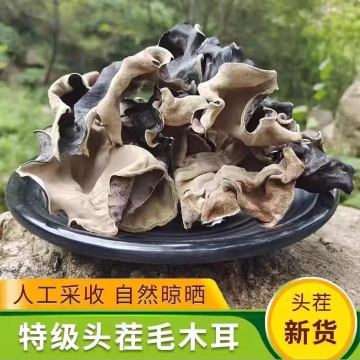头茬单片无根脆木耳白背黑木耳大木耳厚木耳干货脆木耳干货毛木耳