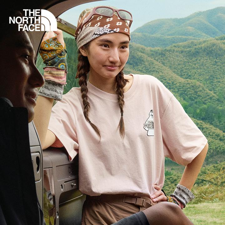 北面男女同款TDC印花系列短袖T恤户外透气新款TheNorthFace|8GYY