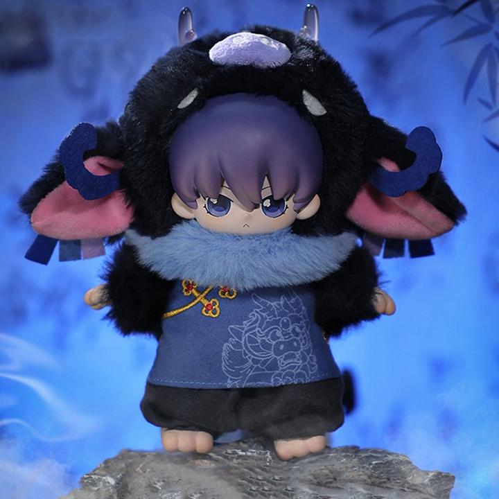 【开盒不退不H】盗墓笔记之山海神兽搪胶毛绒盲盒潮玩公仔娃娃礼物