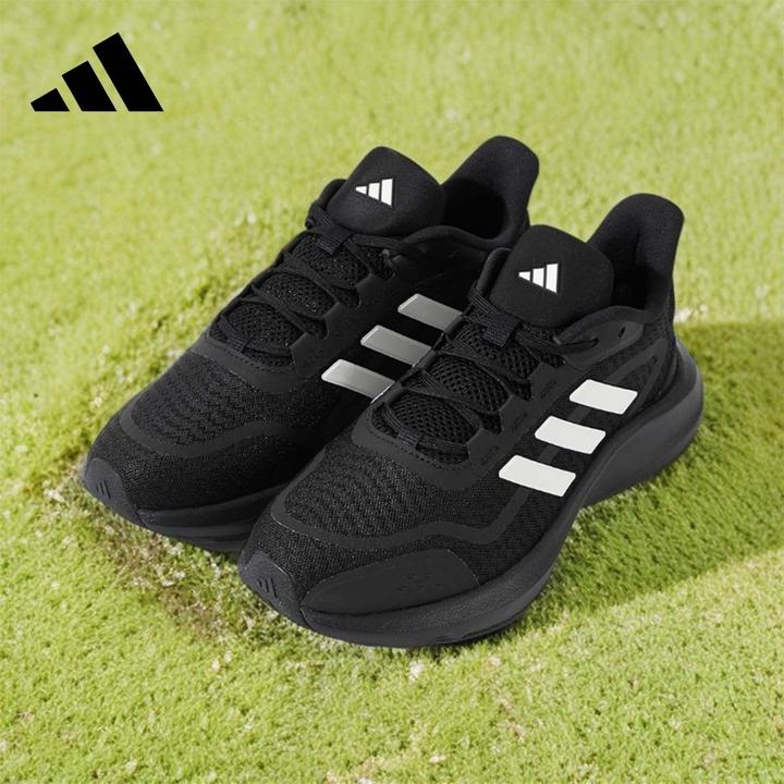 adidas/阿迪达斯跑鞋男鞋2025新款运动鞋子流光风跑者美学 HQ7558