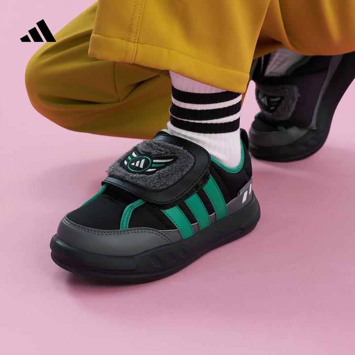 adidas阿迪达斯官方小童缓震回弹保暖运动鞋PUFFY SKIPPER KJ3899