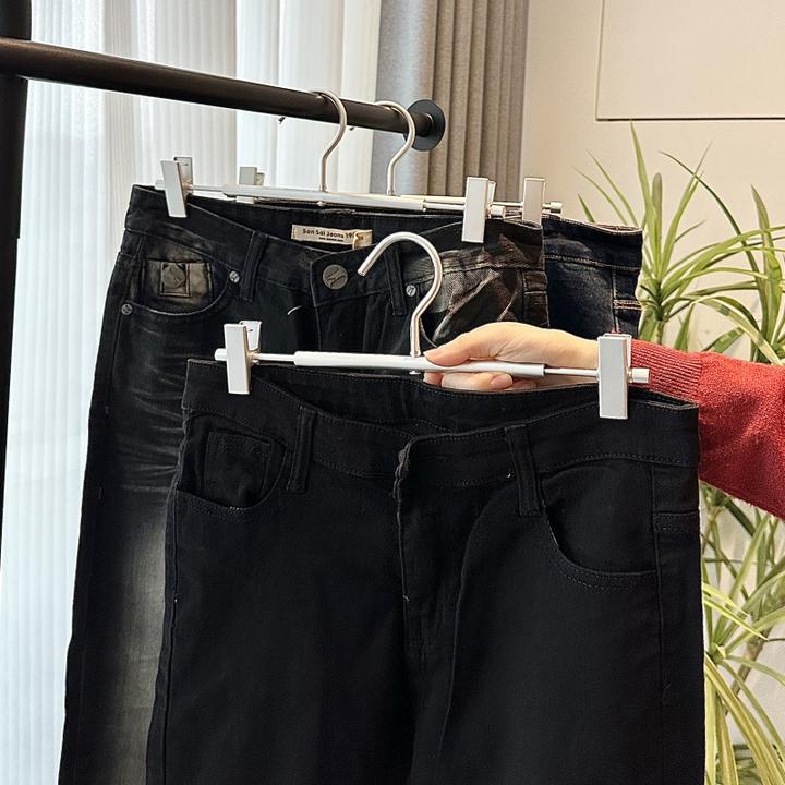 拾物造家衣柜内专用带夹裤架无痕防滑家裤子裙子夹多功能挂裙裤夹