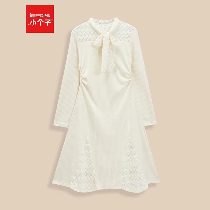【小个子专属】IEF/2025新款秋季韩版时尚气质针织连衣长裙