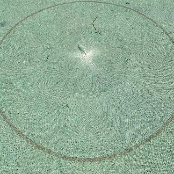 机织半手工大力马5分眼撒网