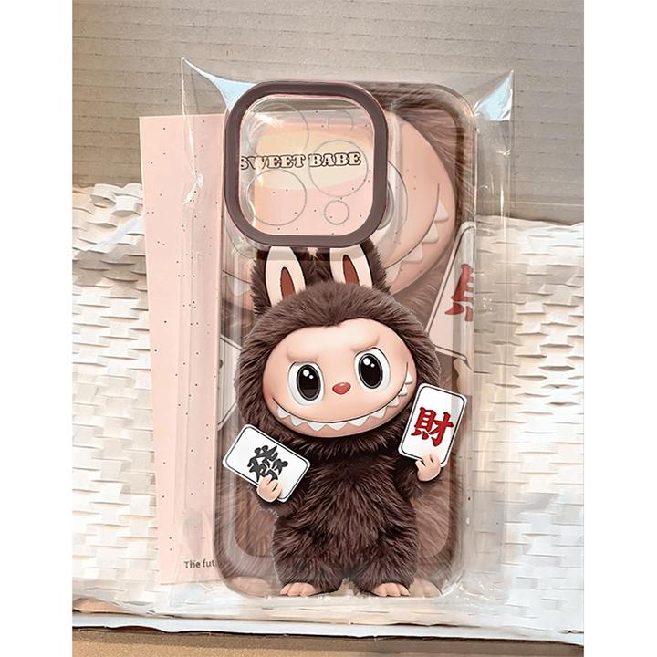 发财小怪兽适用苹果16 15手机壳iPhone13promax防摔14 12男女xr软