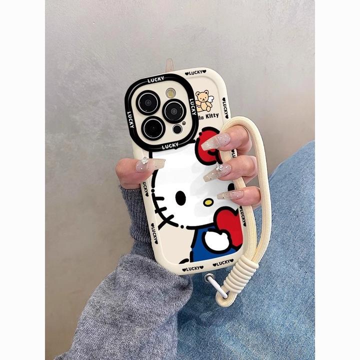 爱心凯蒂适用苹果iphone小米15/14/13pro防摔vivo华为oppo手机壳