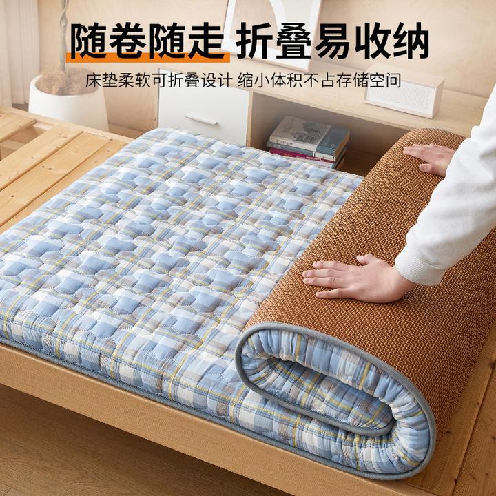 夏季藤席床垫软垫家用卧室学生宿舍可用单人凉席垫子地垫子打地铺