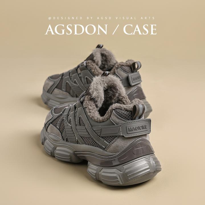 【奥古狮登】男女同款老爹鞋运动百搭加绒231071+234104+Y231071AA