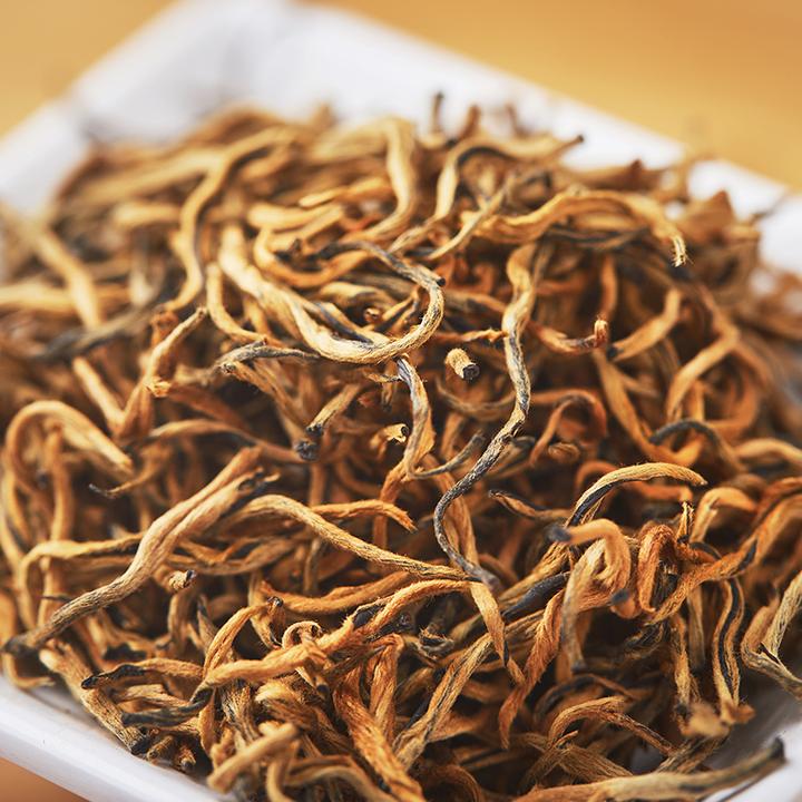 滇红贡品小金丝高档单芽云南滇红红茶茶叶