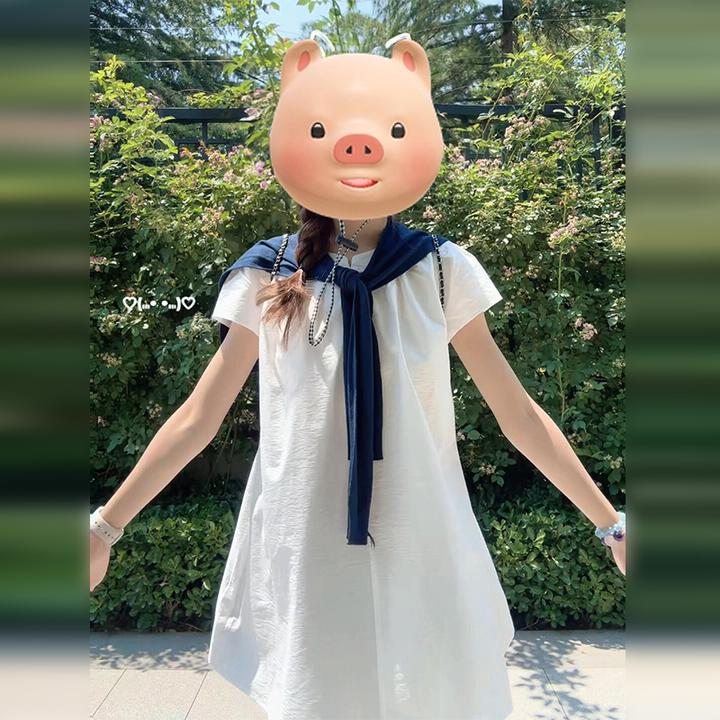 2025新款爆款白色衬衫连衣裙夏季一整套装小个子短裙配披肩3709