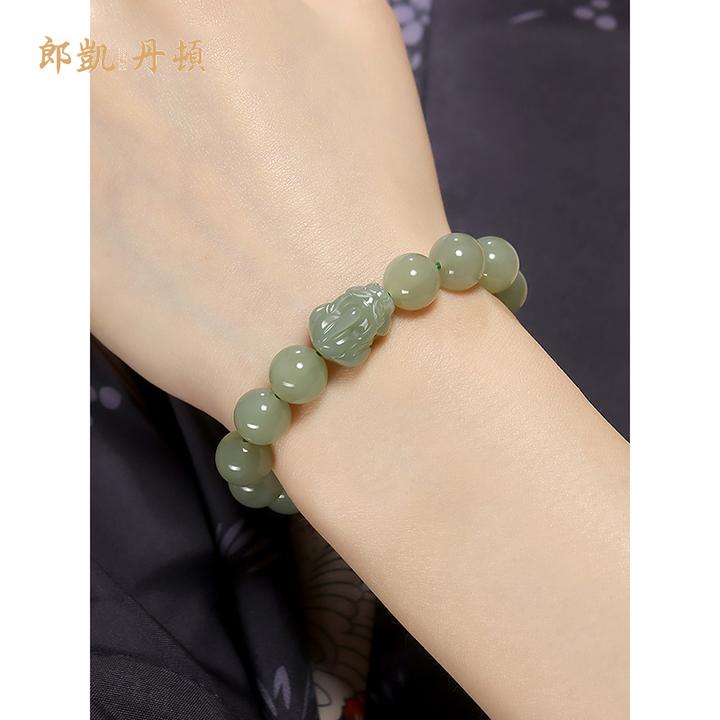 和田玉貔貅手串女款招财转运保平安护身符财运手链本命年高档礼物