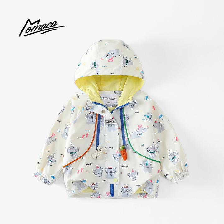 MOMOCO2025款秋季新款时尚洋气撞色拼接小兔子77330138031